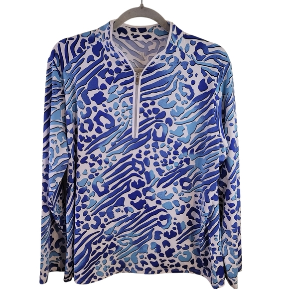 Tail Tops - TAIL quarter zip Analexa long sleeve top-   XXL.              O47